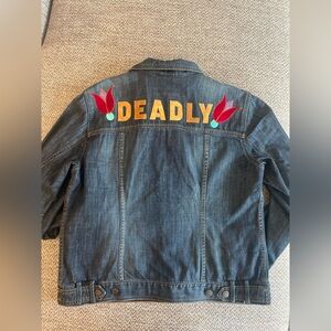Toronto Indigenous Fashion Week Deadly Denim Jacket